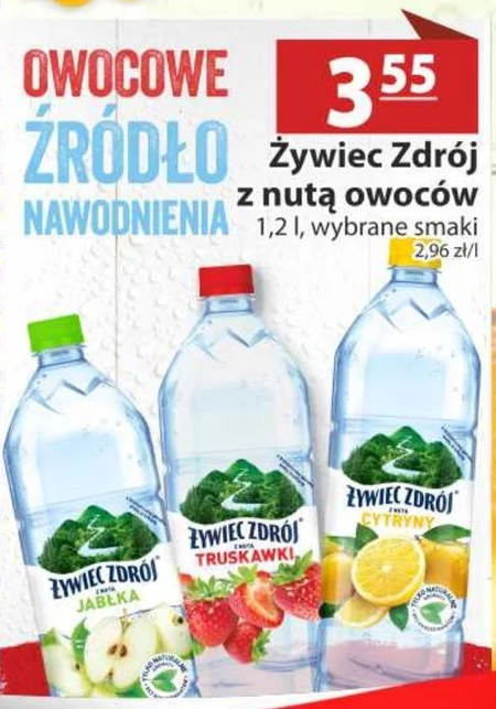 Woda smakowa Żywiec zdrój