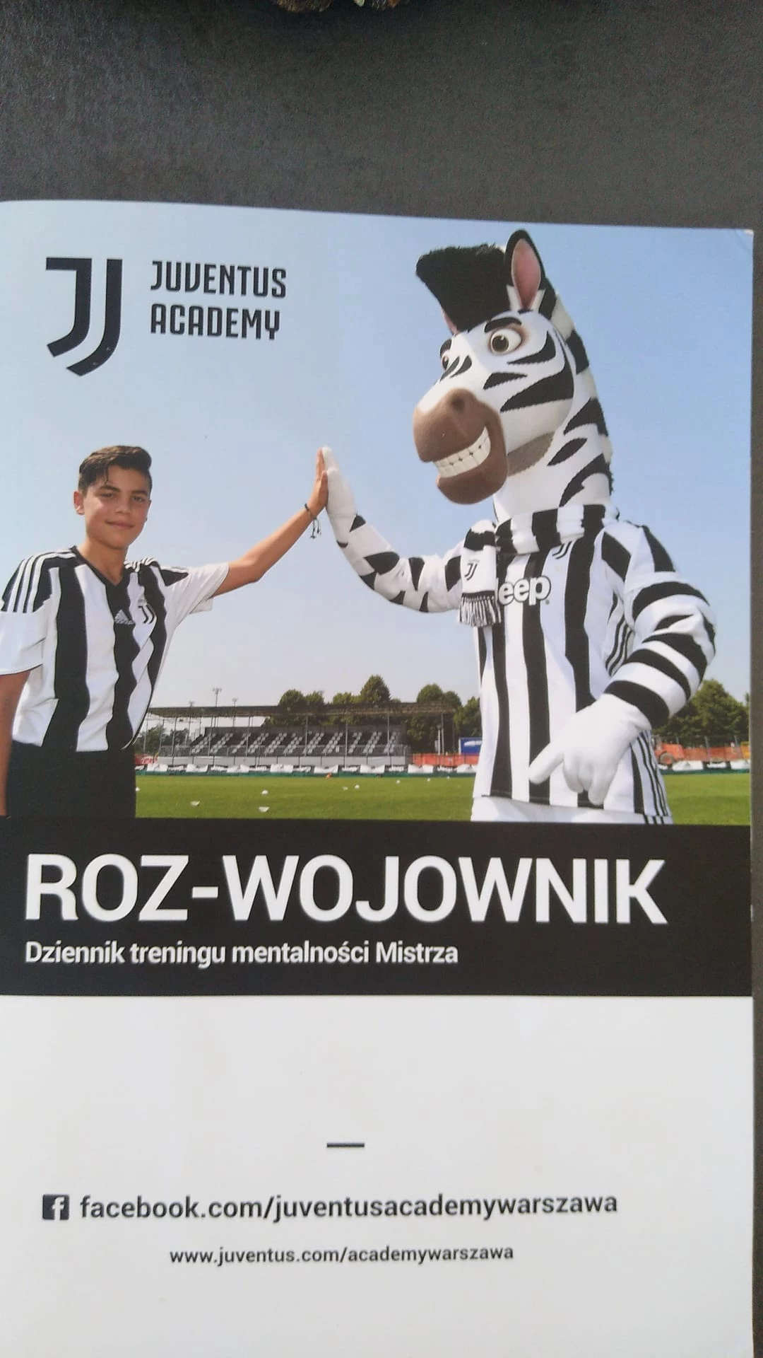 Roz-Wojownik, dziennik młodych piłkarzy akademii Juventusu