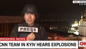 Reporter CNN w Kijowie
