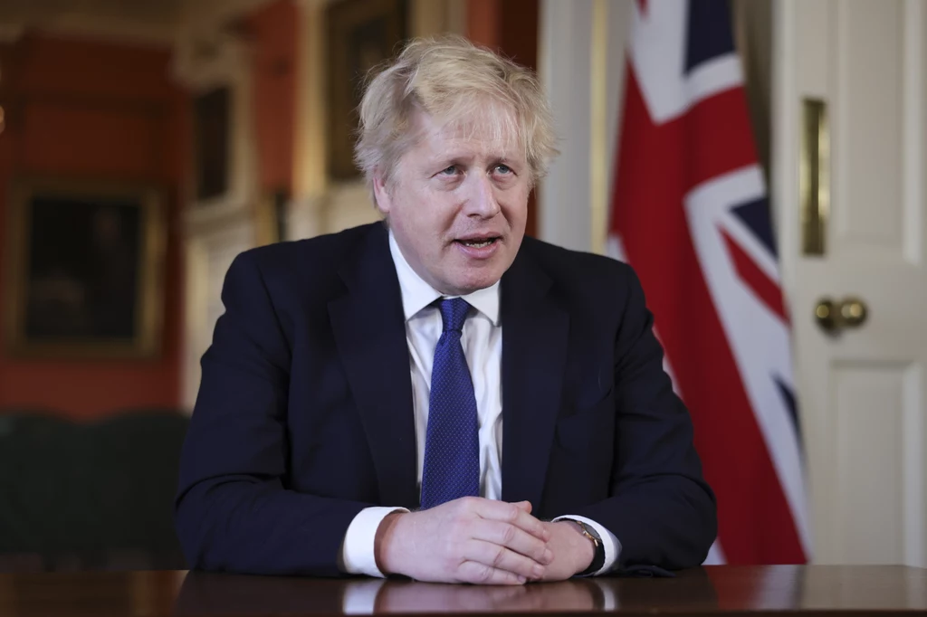 Brytyjski premier Boris Johnson Brytyjski premier Boris Johnson