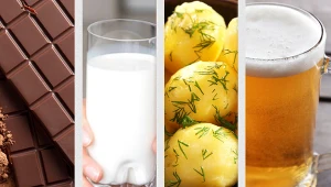 By pokonać trądzik trzeba wykluczyć z diety m.in. czekoladę, mleko, ziemniaki i piwo