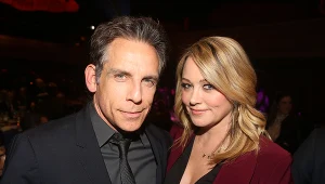 Ben Stiller z żoną Christine Taylor