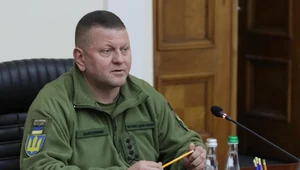 Naczelny dowódca Sił Zbrojnych Ukrainy generał Wałerij Załużny