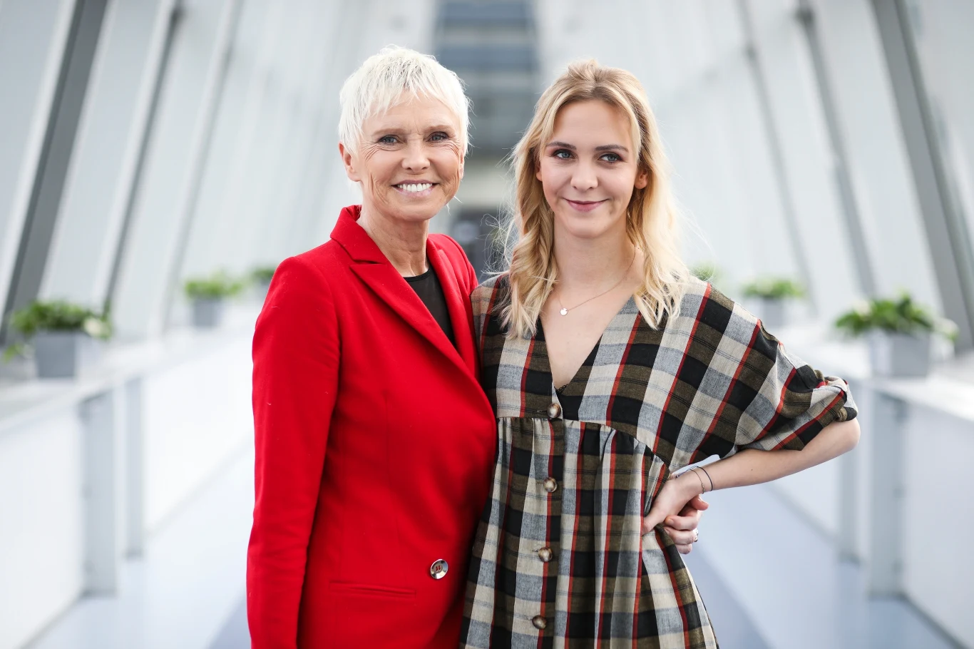 Ewa Błaszczyk z córką Marianną Ewa Błaszczyk z córką Marianną