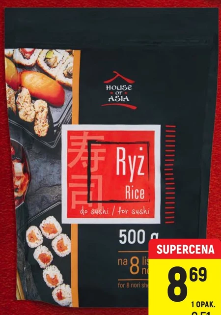 House of Asia Ryż do sushi 500 g