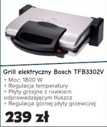 Grill elektryczny Bosch