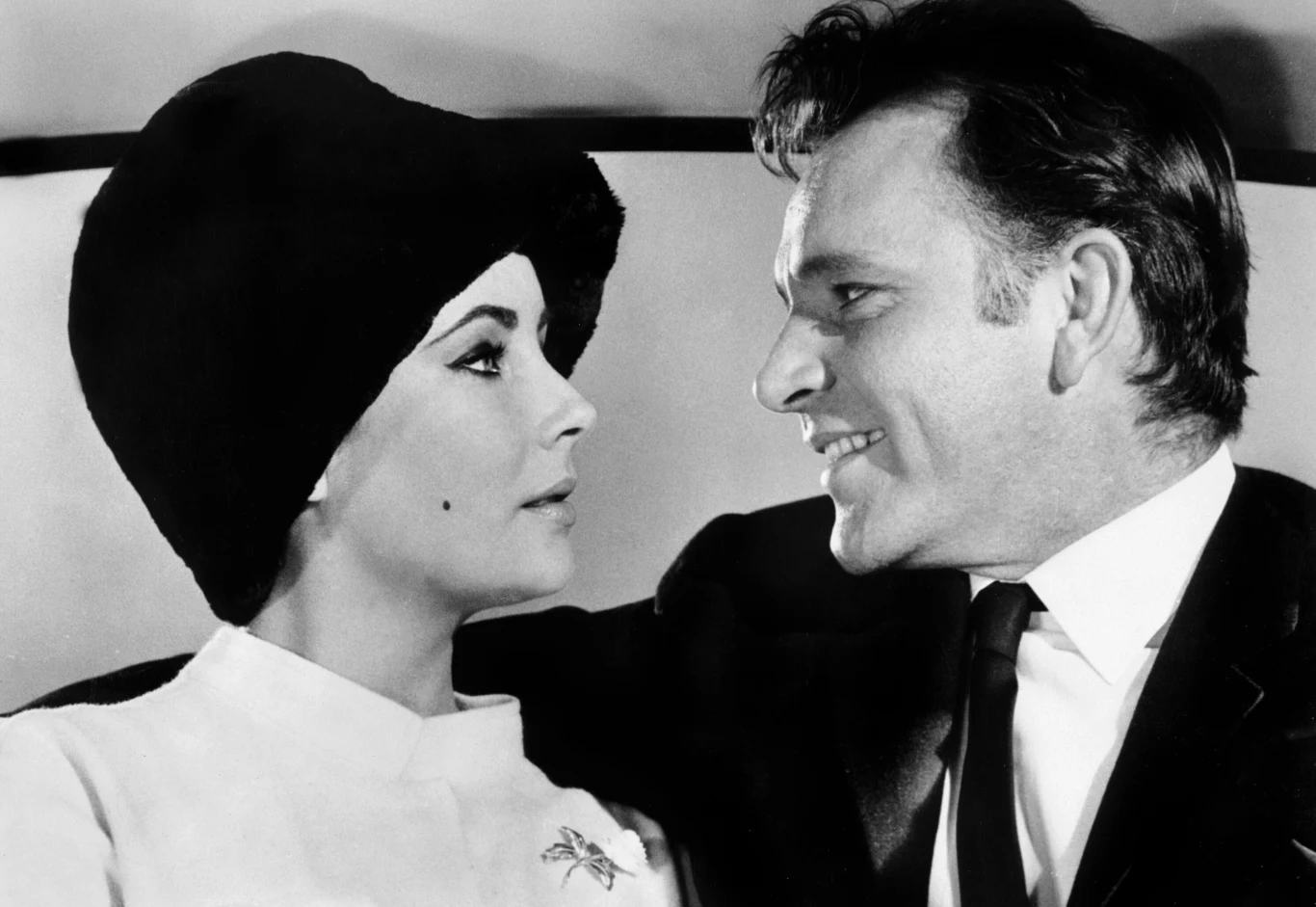 Elizabeth Taylor i Richard Burton w 1963 roku