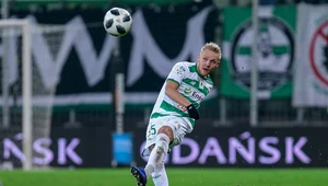 Daniel Łukasik w barwach Lechii Gdańsk