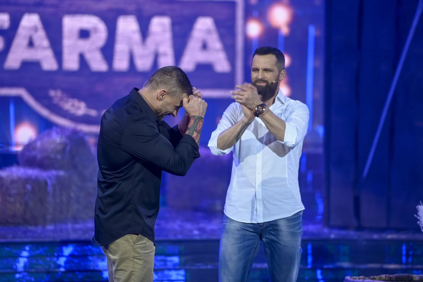 Kuba i Tomasz podczas finału Kuba i Tomasz podczas finału