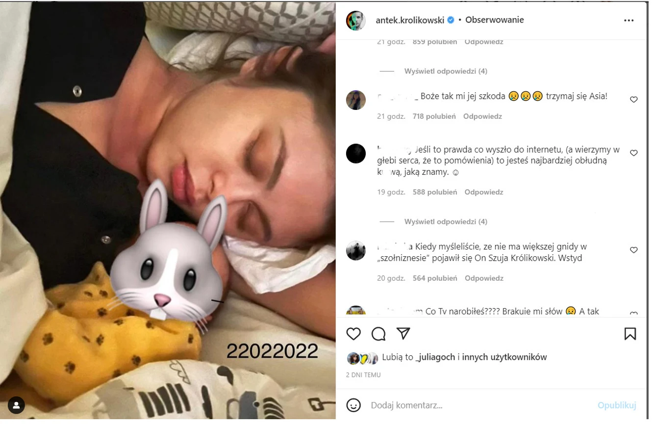 Antek Królikowski www.instagram.com/antek.krolikowski/