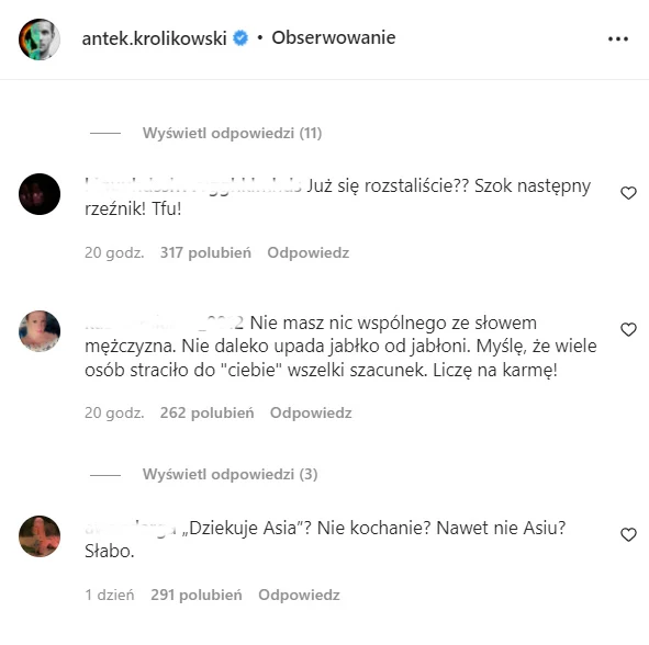 Antek Królikowski www.instagram.com/antek.krolikowski/