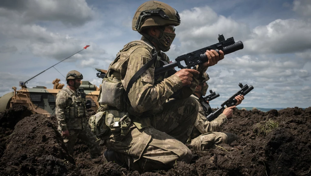 Ćwiczenia żołnierzy NATO. Zdjęcie ilustracyjne Ćwiczenia żołnierzy NATO. Zdjęcie ilustracyjne