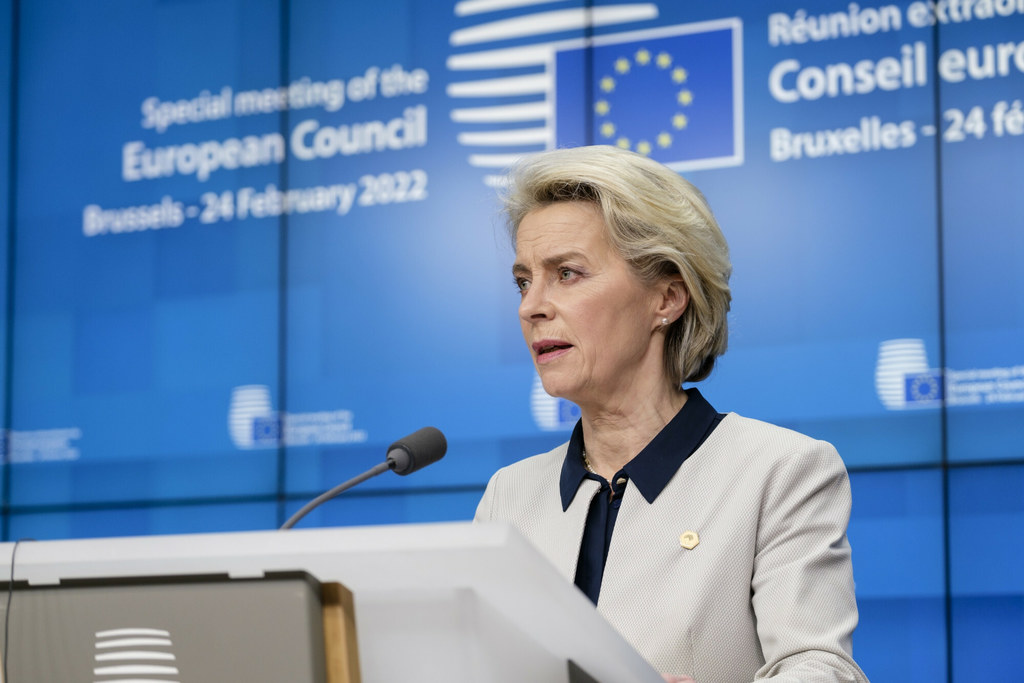 Przewodnicząca Komisji Europejskiej Ursula von der Leyen.