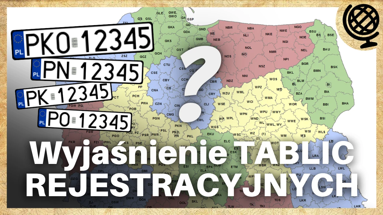 Czy znasz wszystkie tajemnice tablic rejestracyjnych w Polsce? Czy znasz wszystkie tajemnice tablic rejestracyjnych w Polsce?