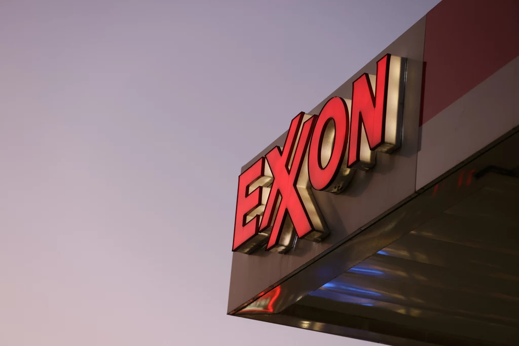 Logo koncernu naftowego Exxon (zdjęcie ilustracyjne).