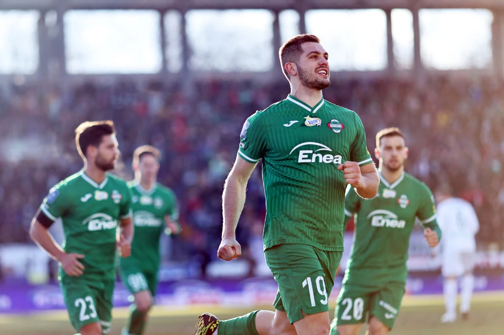 Karol Angielski zapewnił Radomiakowi dubletem wygraną z Lechią Gdańsk