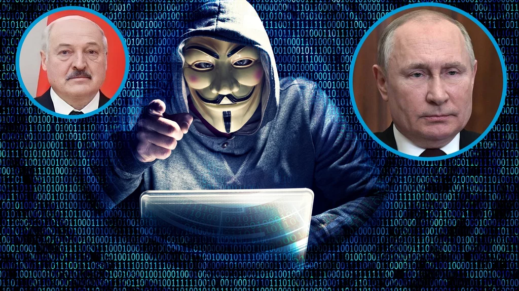 Hakerzy Anonymous wypowiadają cyberwojnę Putinowi i Łukaszence