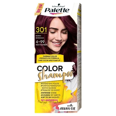 Palette Color Shampoo Szampon koloryzujący do włosów 301 (4-99) bordowy - 0
