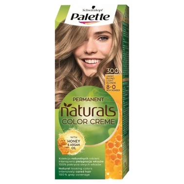 Palette Permanent Naturals Color Creme Farba do włosów trwale koloryzująca 300/ 8-0 jasny blond - 1