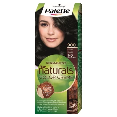 Palette Permanent Naturals Color Creme Farba do włosów trwale koloryzująca 900/ 1-0 czerń - 2