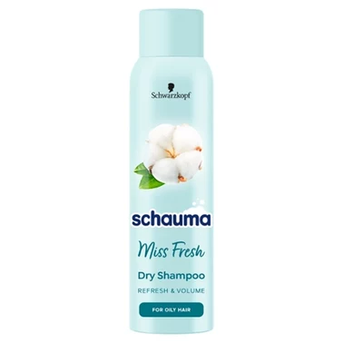 Schauma Miss Fresh Odświeżający suchy szampon do włosów przetłuszczających się 150 ml - 0