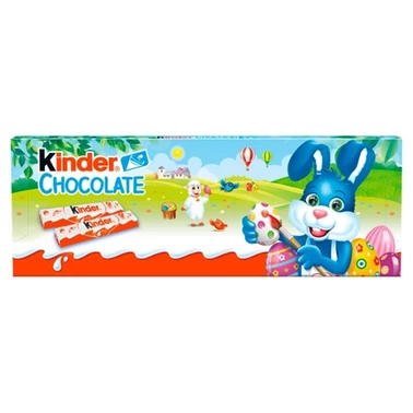 Kinder Chocolate Batonik z mlecznej czekolady z nadzieniem mlecznym 150 g (12 sztuk) - 14