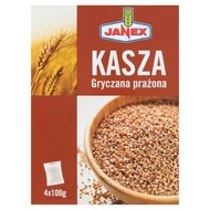 Janex Kasza gryczana prażona 400 g (4 x 100 g)