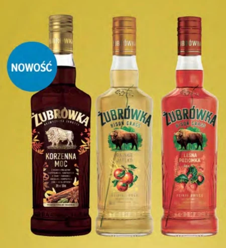 Żubrówka Bison Grass Likier rajskie jabłko 500 ml