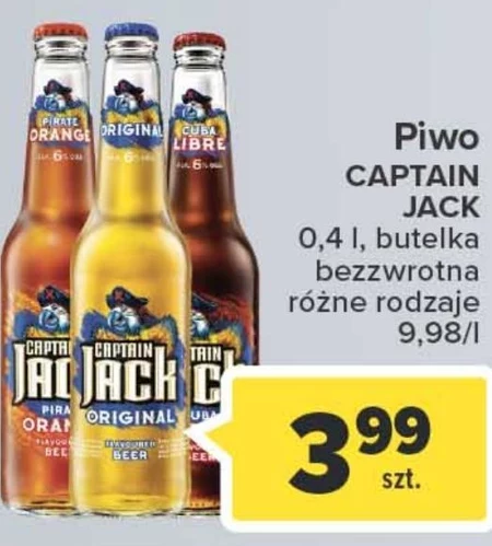 Captain Jack Original Piwo smakowe 400 ml