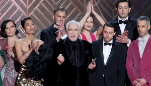 Brian Cox (C) podczas gali rozdania nagród Amerykańskiej Gildii Aktorów Ekranowych