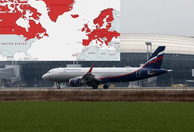 Które kraje zamknęły przestrzeń powietrzną dla rosyjskich samolotów? Aktualna lista Które kraje zamknęły przestrzeń powietrzną dla rosyjskich samolotów? Aktualna lista