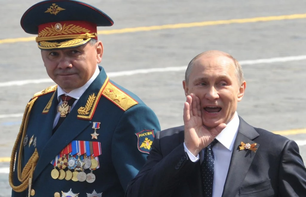 Siergiej Szojgu i Władimir Putin Siergiej Szojgu i Władimir Putin