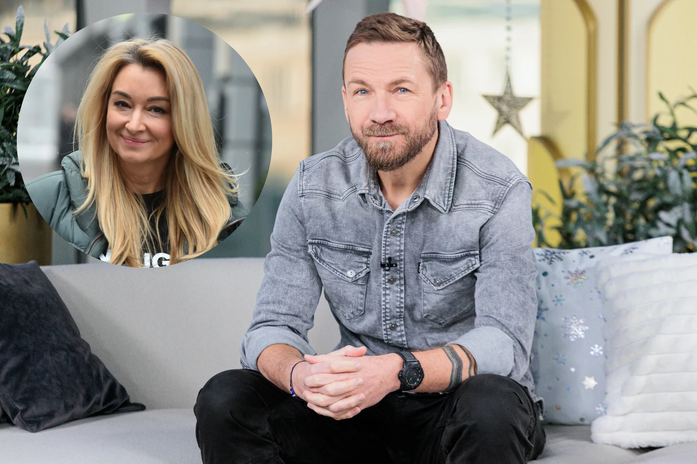 Przemysław Kossakowski i Martyna Wojciechowska Przemysław Kossakowski i Martyna Wojciechowska