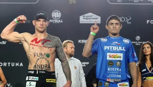 Szamil Musajew (z prawej) przed ostatnią walką z Michałem Pietrzakiem