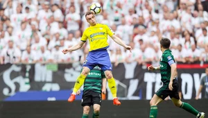 Marcin Warcholak w finalu Pucharu Polski z Legią 
