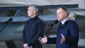 Jens Stoltenberg i Andrzej Duda