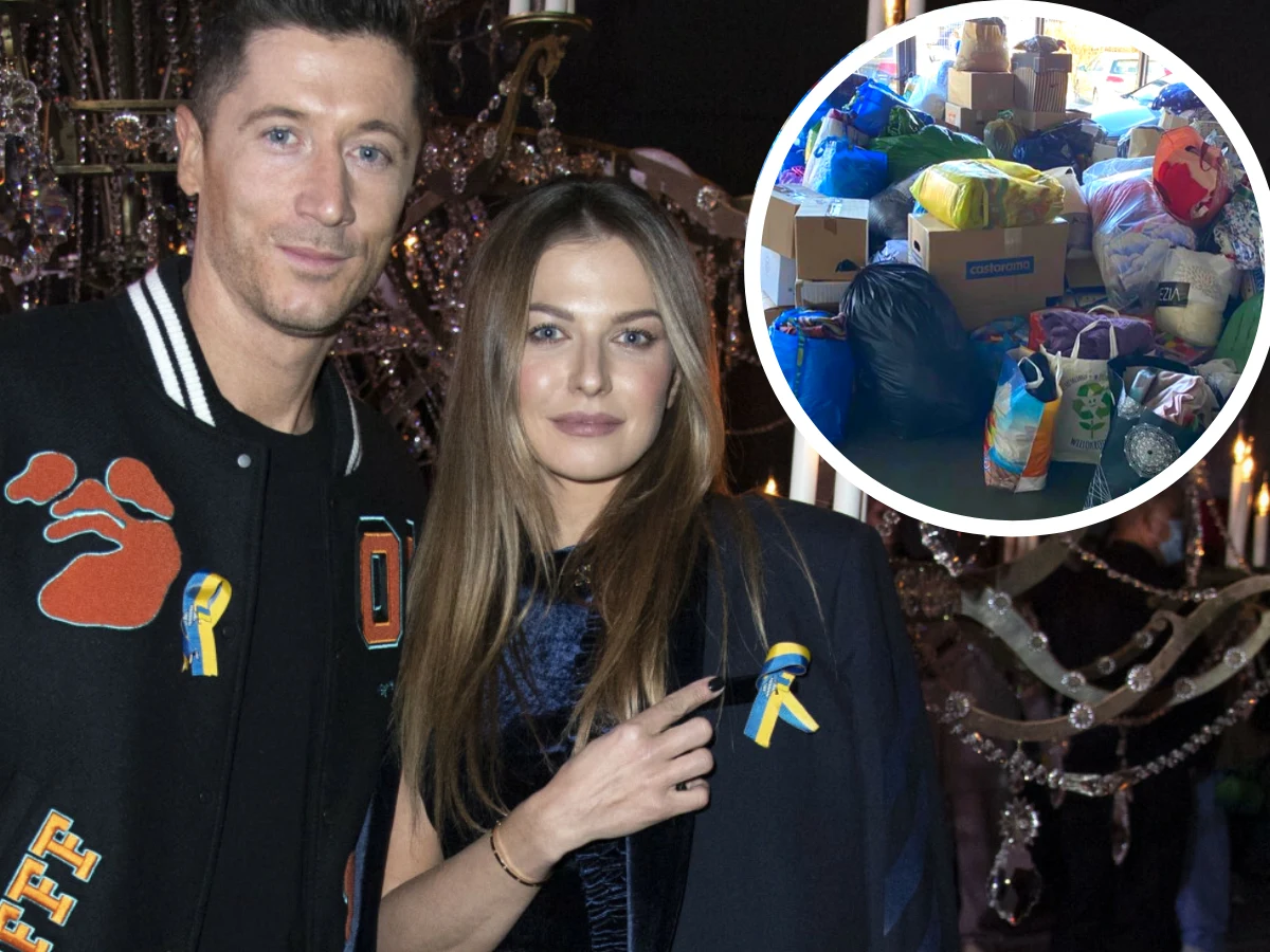 Anna Lewandowska wpiera Ukraińców @annalewandowskahpba/ Anna Lewandowska wpiera Ukraińców @annalewandowskahpba/