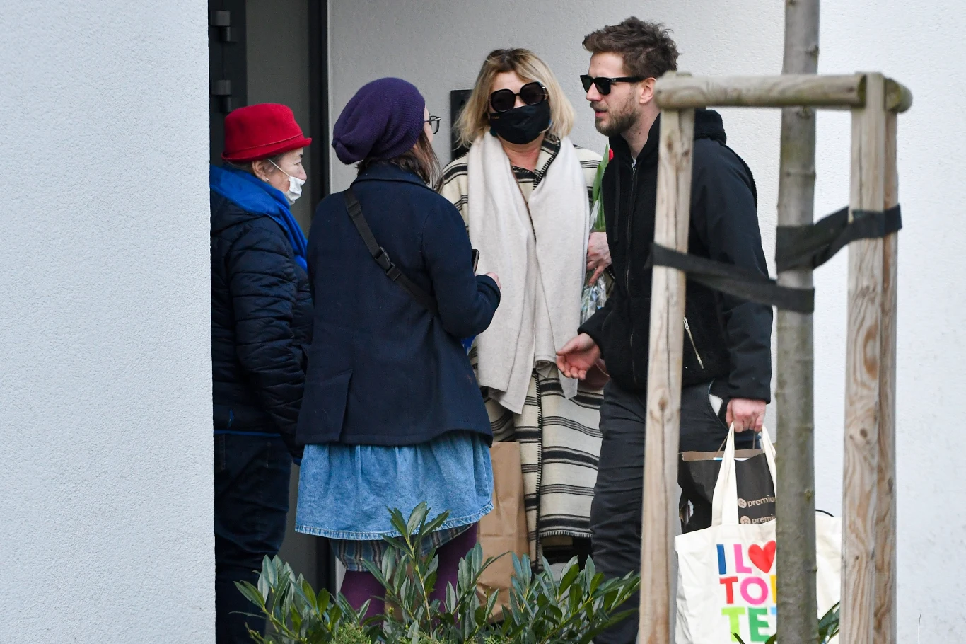 Antek Królikowski odwiedza Vincenta z rodziną Antek Królikowski odwiedza Vincenta z rodziną