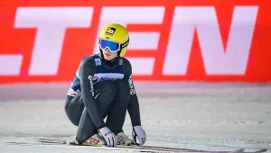 Wojna w Ukrainie. FIS zawiesza Rosję. Na zdjęciu skoczek narciarski Danił Sadriejew