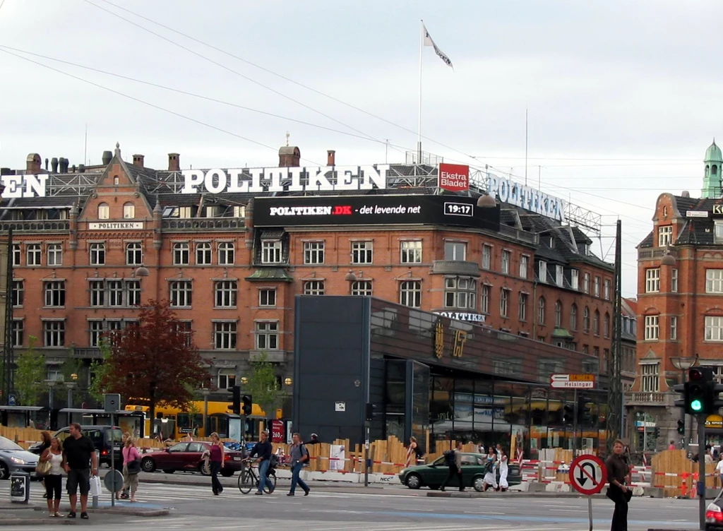 Siedziba Politiken mieści się w Kopenhadze, stolicy Danii 