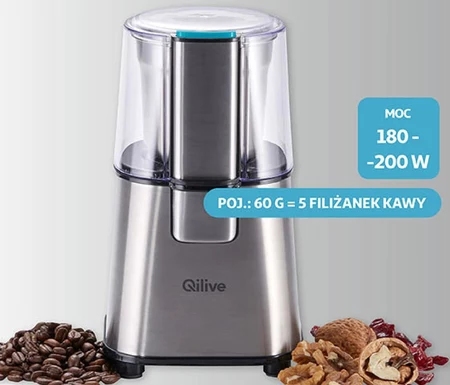 Młynek do kawy Qilive
