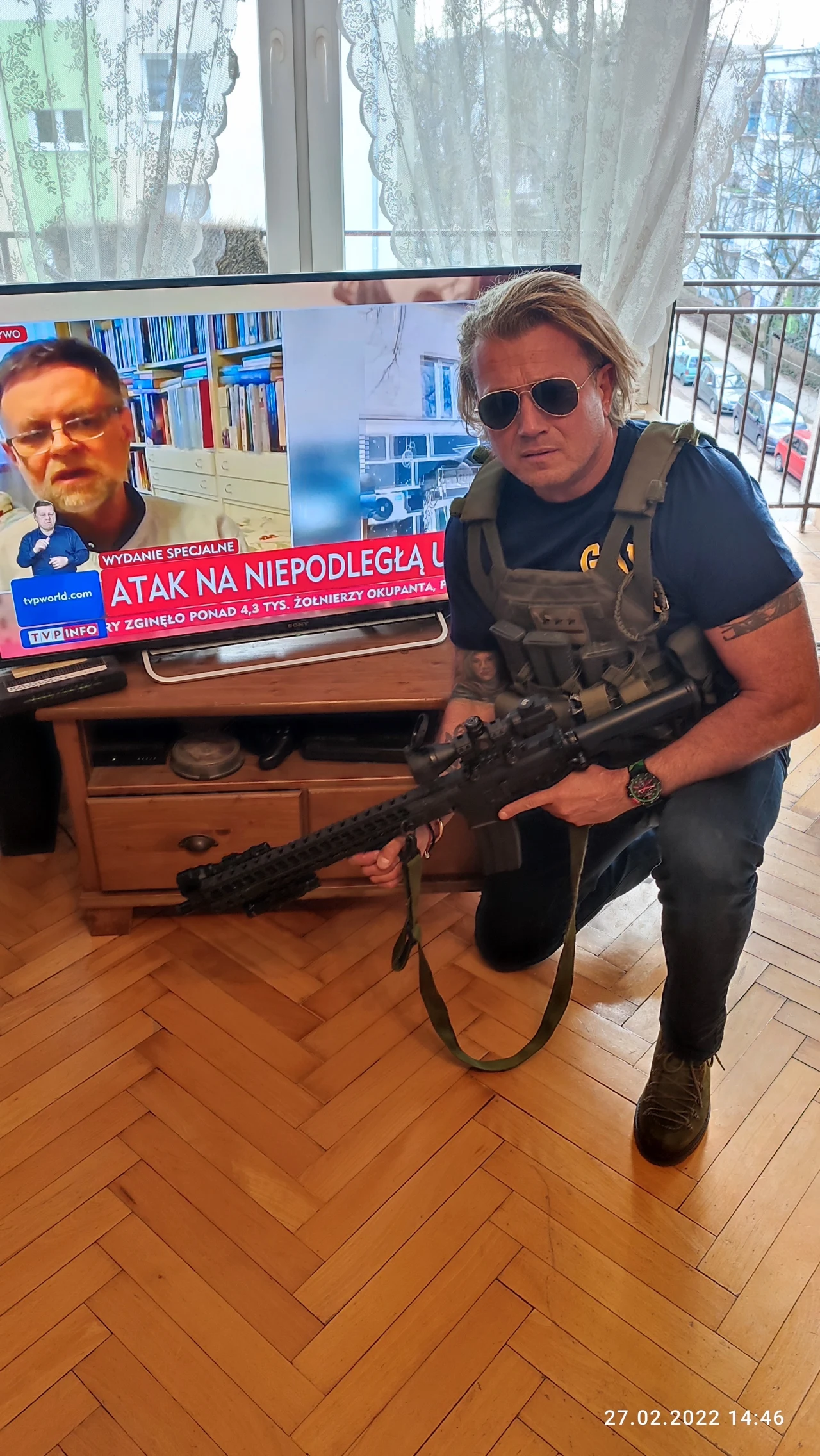 Jarosław Jakimowicz ma w domu składnicę broni