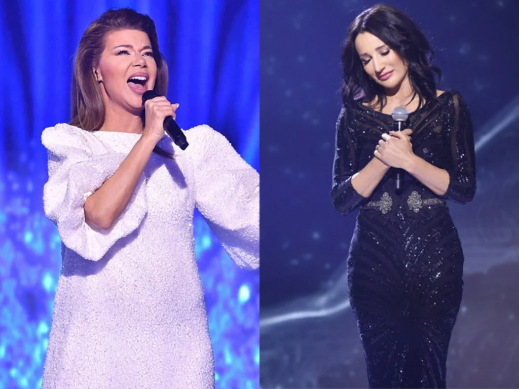 Edyta Górniak i Justyna Steczkowska Edyta Górniak i Justyna Steczkowska