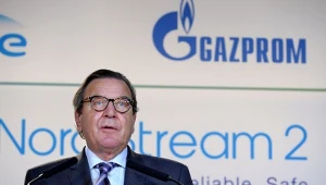 Gerhard Schroeder zajmuje stanowiska kierownicze w projektach rurociągów Nord Stream i Nord Stream 2