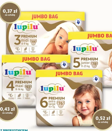 Pieluchy Lupilu