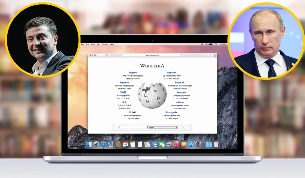 Trwa wojna informacyjna na Wikipedii Fot. GettyImages