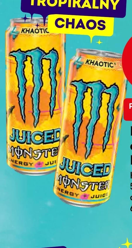 Monster Energy Pipeline Punch Gazowany napój energetyczny 500 ml