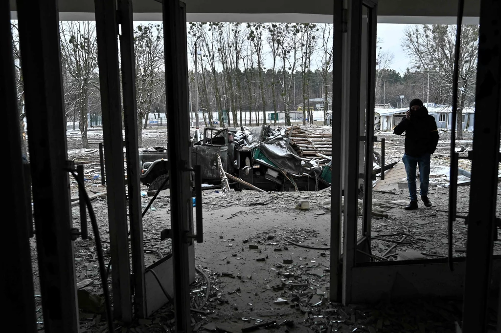 Wojna w Ukrainie wywołana atakiem rosyjskiego agresora. Zdjęcie z Kijowa Wojna w Ukrainie wywołana atakiem rosyjskiego agresora. Zdjęcie z Kijowa