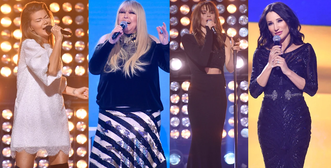 Edyta Górniak, Maryla Rodowicz, Natasza Urbańska, Justyna Steczkowska podczas koncertu "Solidarni z Ukrainą" Edyta Górniak, Maryla Rodowicz, Natasza Urbańska, Justyna Steczkowska podczas koncertu "Solidarni z Ukrainą"