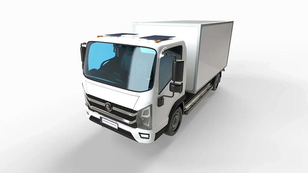 e-Van - wizualizacja projektu Autobox Innovation ze Starachowic 
